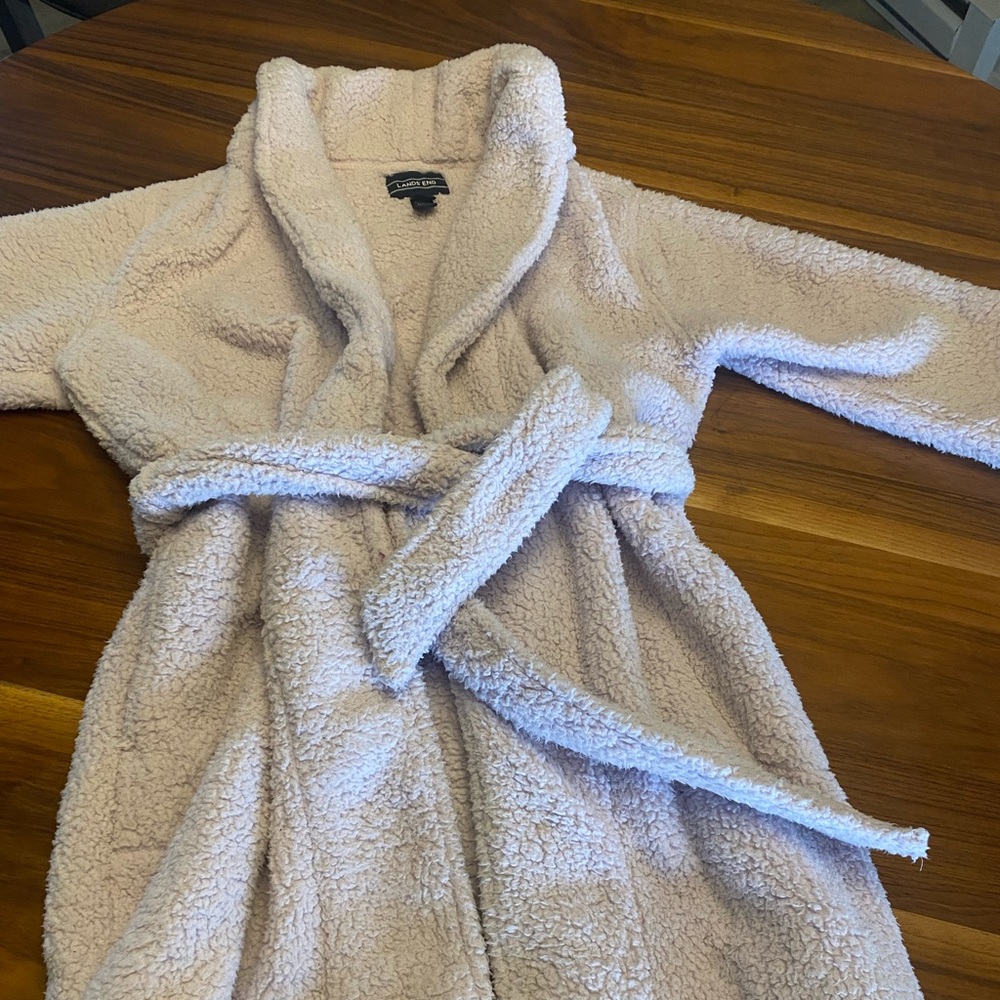 Land end womens robe. Size small